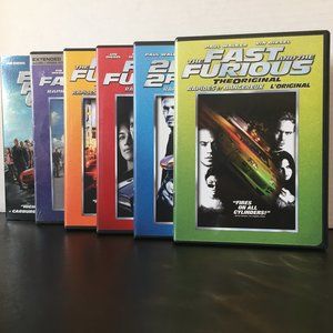 DVD - FAST AND FURIOUS - 6 DVD LOT